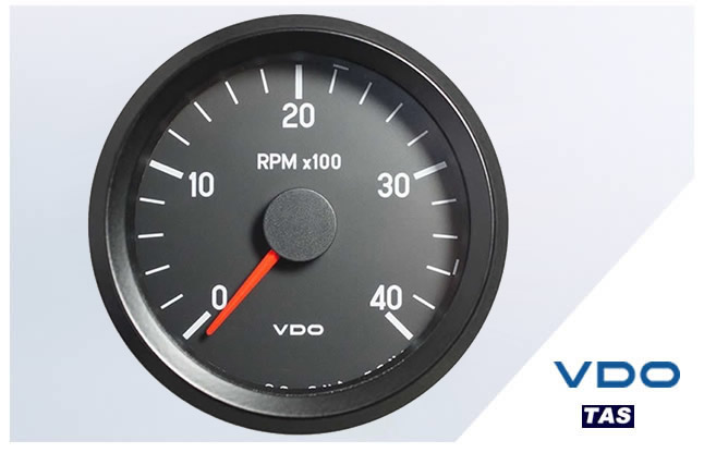 VDO Tachometer gauge 4000 RPM 12V-24V